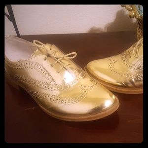 Sam Edelman Jerome Metallic Oxfords